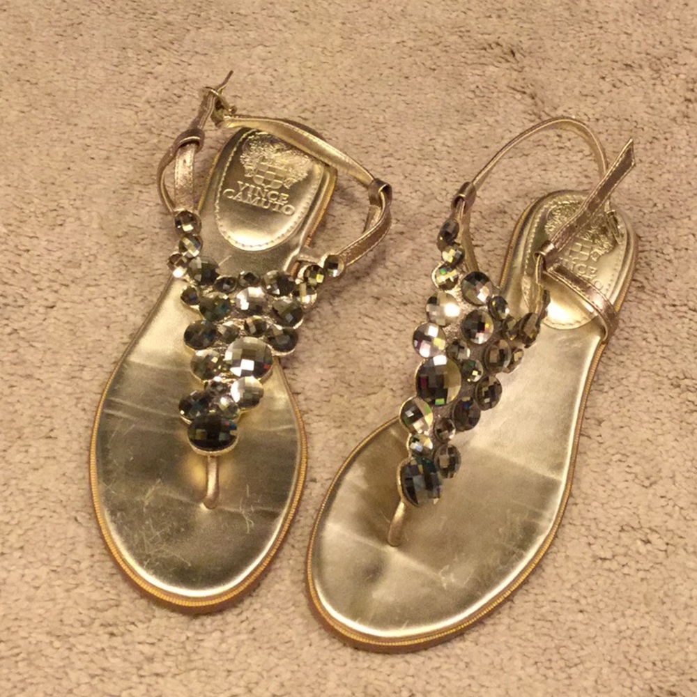 Vince Camuto Embellished Sandals. Size 7.5